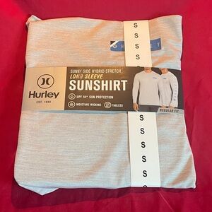 Hurley Light Gray Long Sleeve Sunshirt